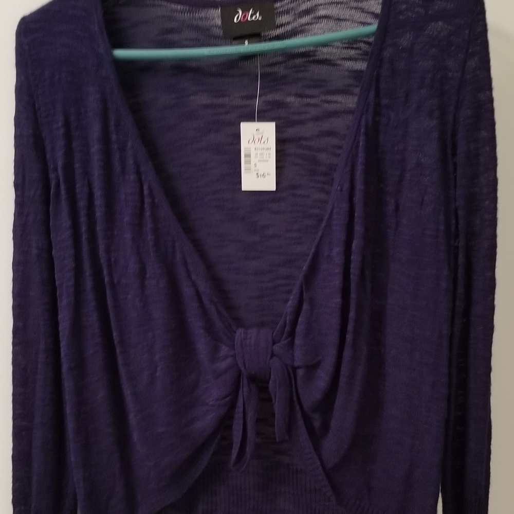 Dots blues sweater